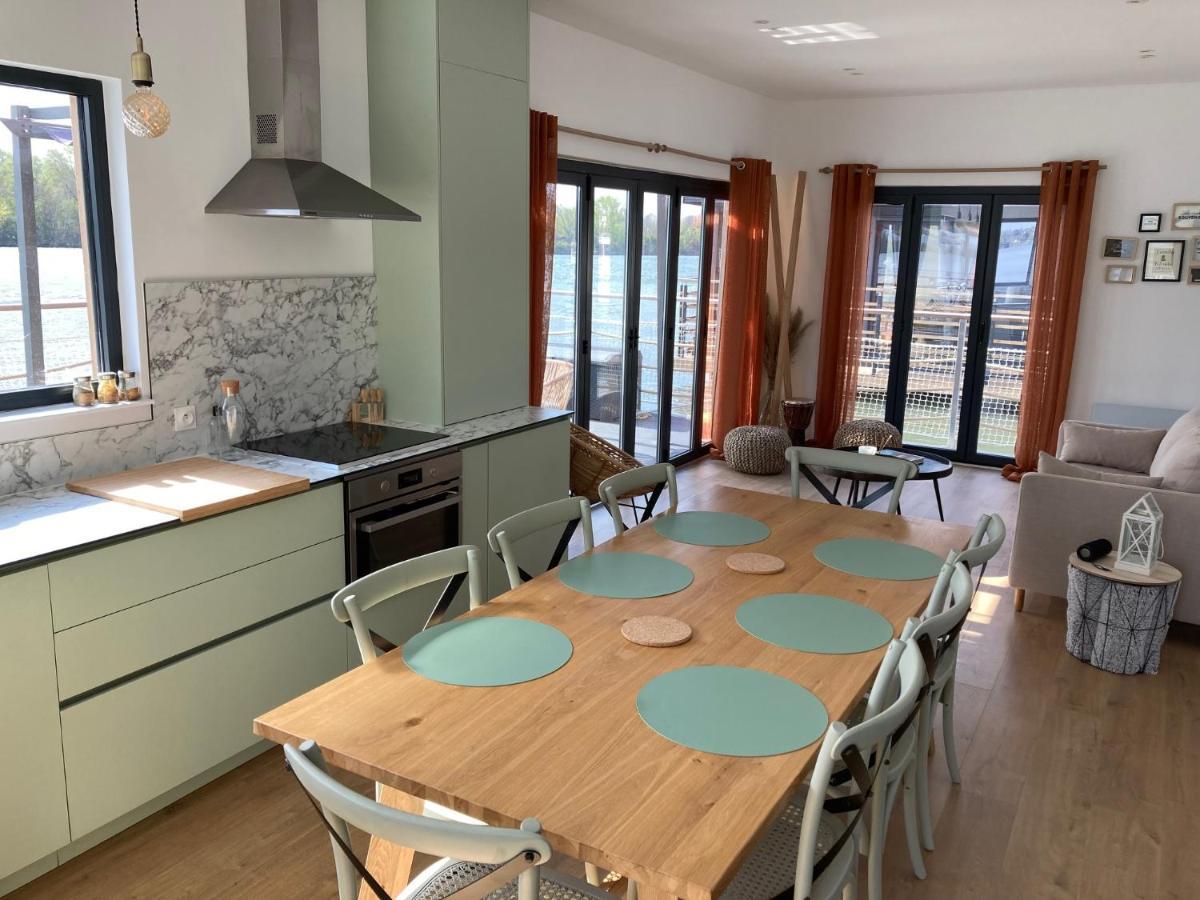 Seinehouse - Maison Flottante Vaux-Sur-Seine Zewnętrze zdjęcie