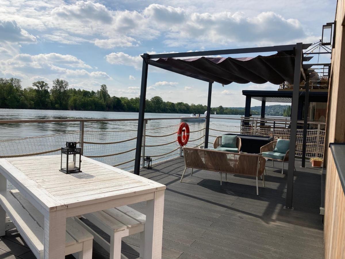 Seinehouse - Maison Flottante Vaux-Sur-Seine Zewnętrze zdjęcie