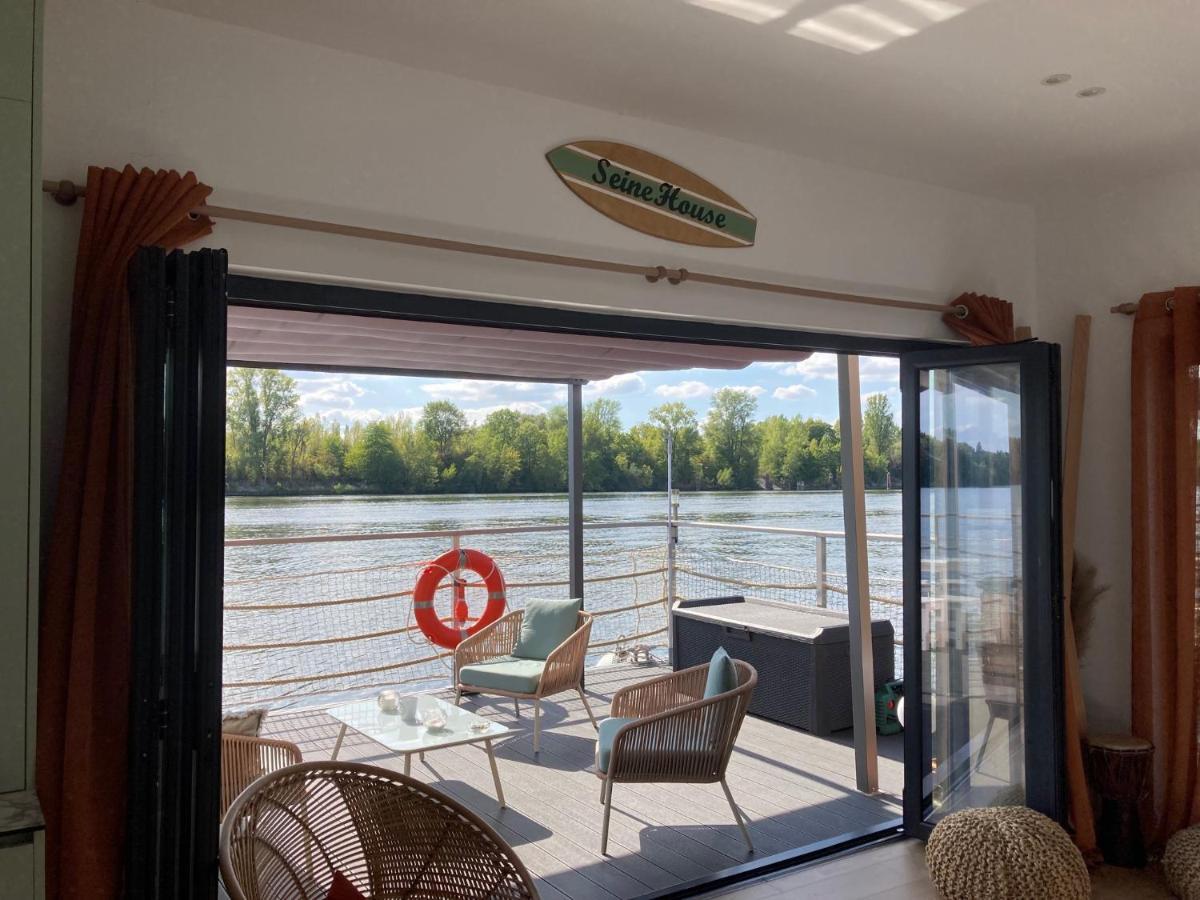 Seinehouse - Maison Flottante Vaux-Sur-Seine Zewnętrze zdjęcie